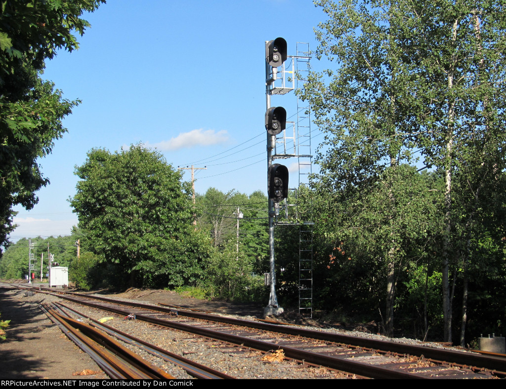 Church Road Signals - Looking East